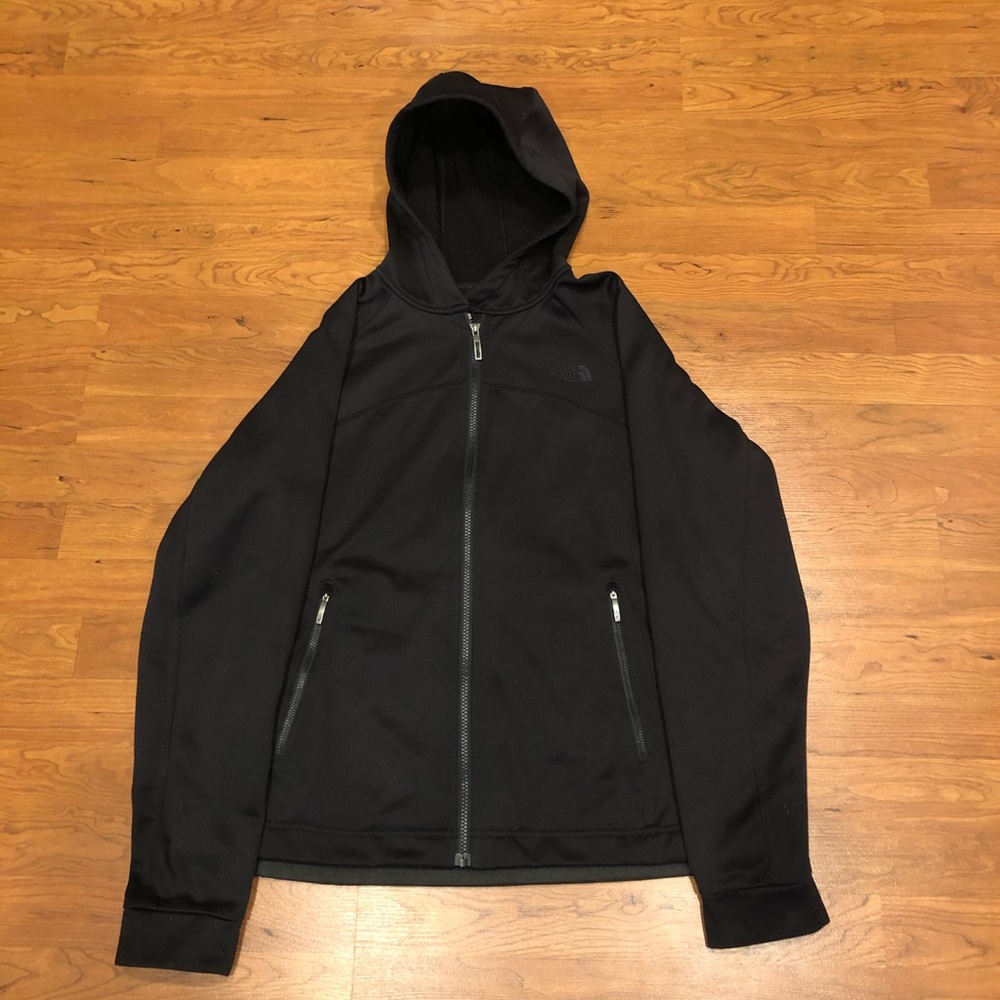 The North Face Black Hoodie Jacket Size L